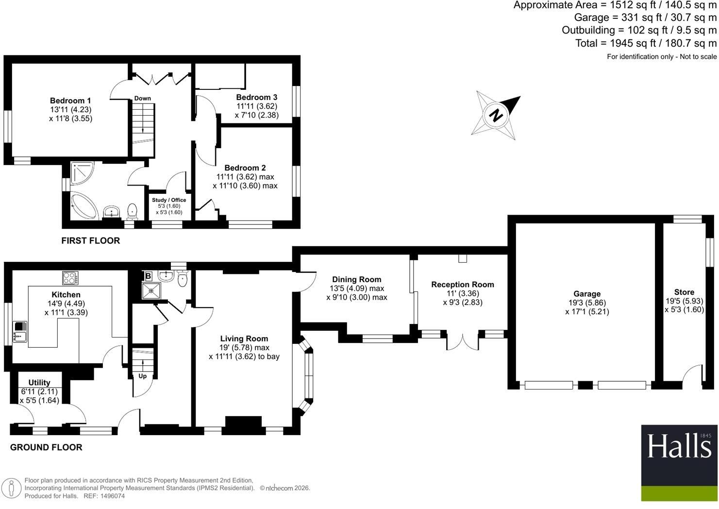 Overton Road, Bangor-On-Dee. floorplan