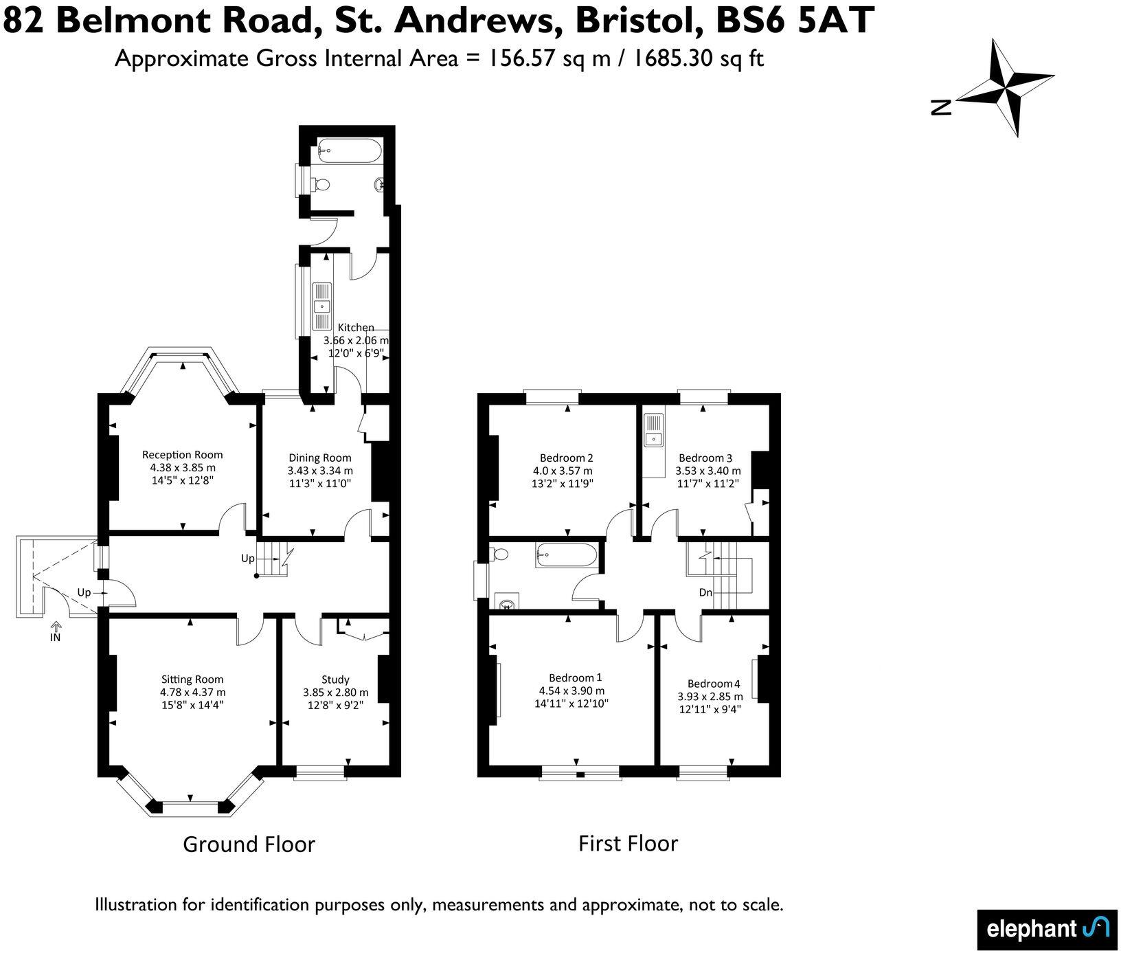 Belmont Road, St. Andrews, BS6 floorplan
