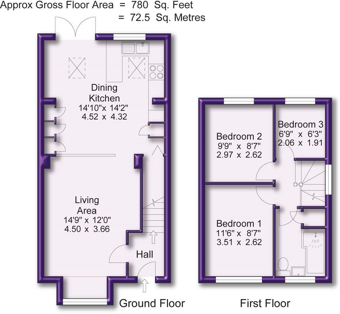 St. James Court, Altrincham floorplan