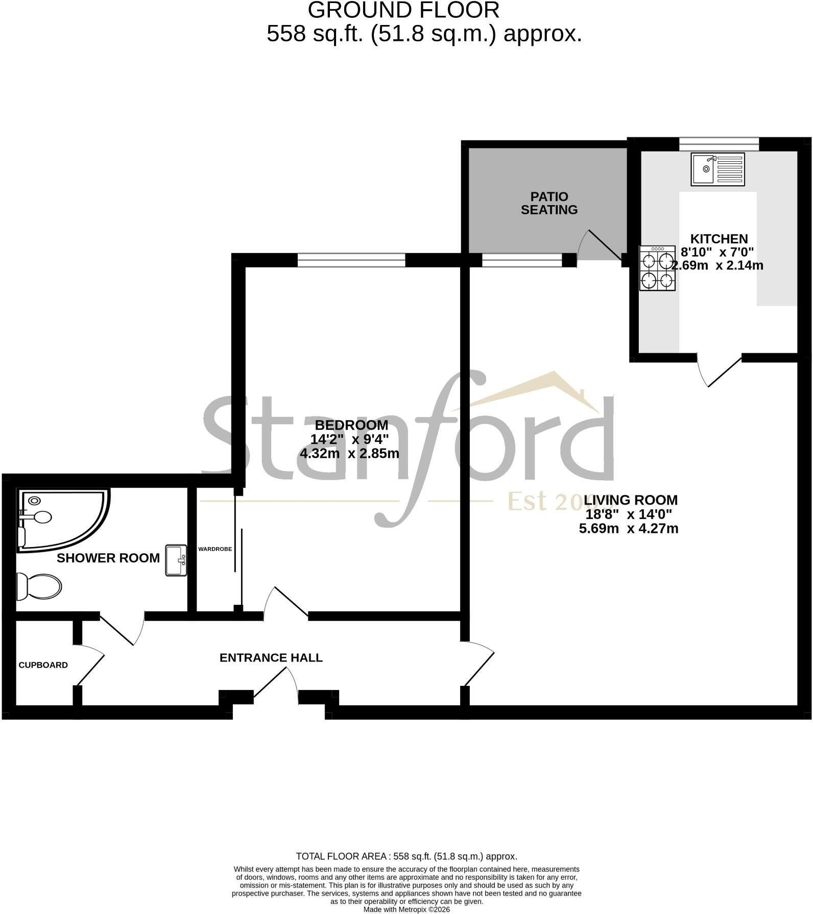 Belmont Road, Southampton, Hampshire, SO17 floorplan