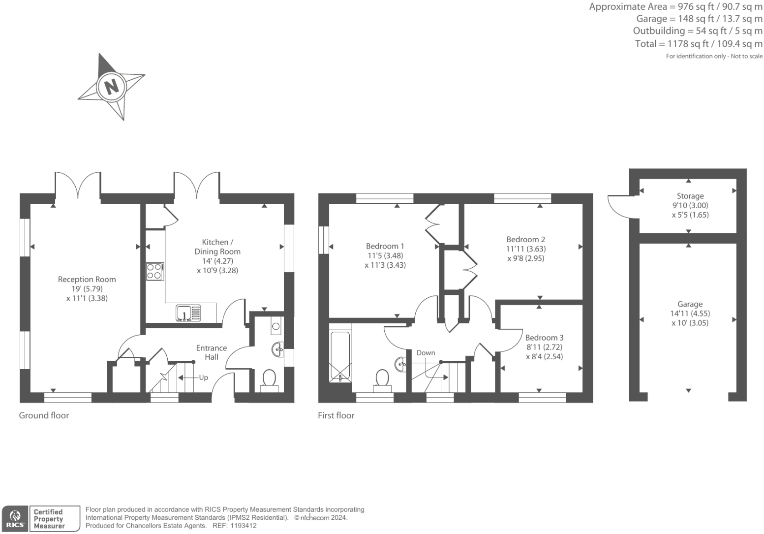 Popes Place, Greenham, Thatcham, RG19 floorplan