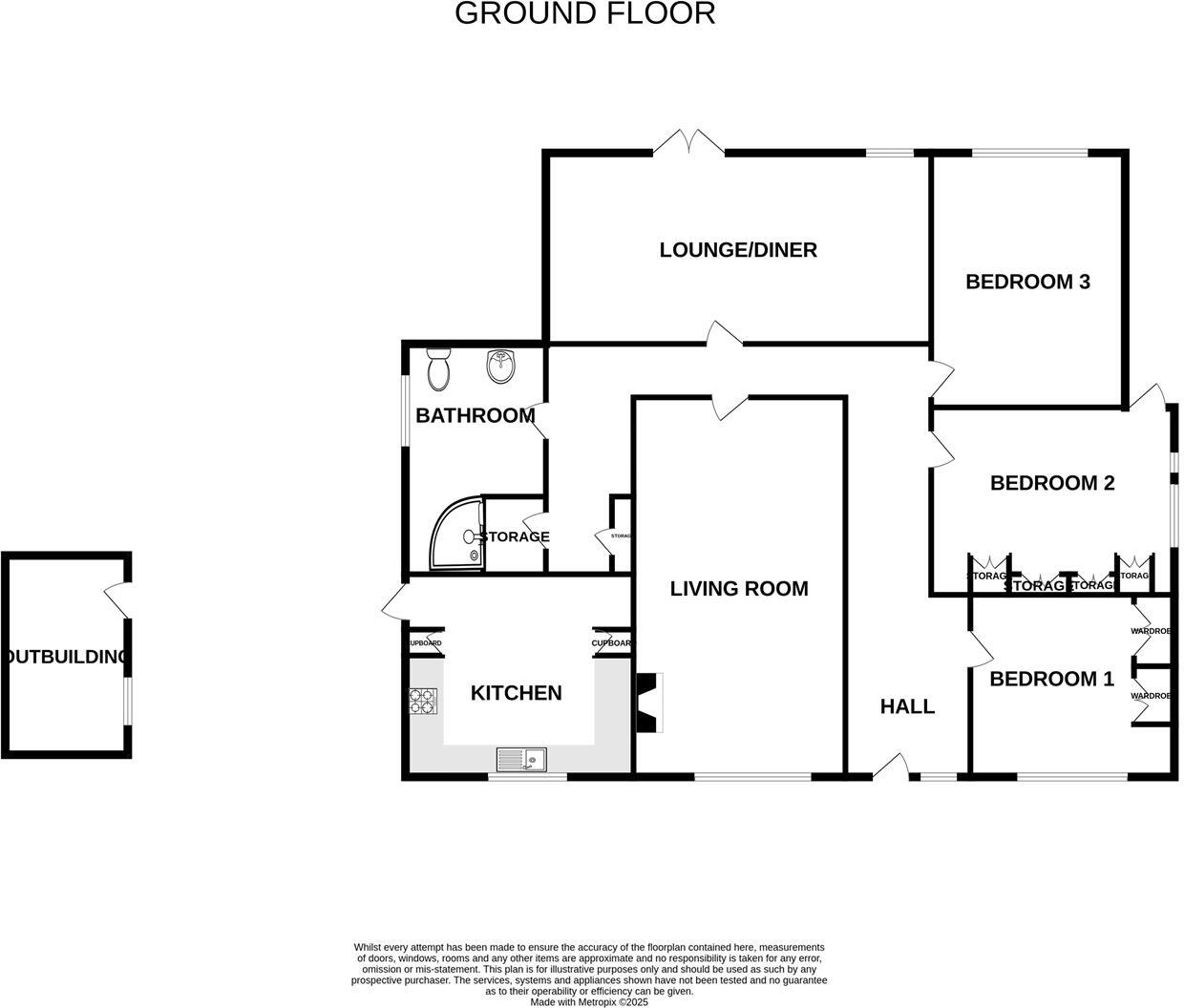 Sugden Avenue, Wickford floorplan