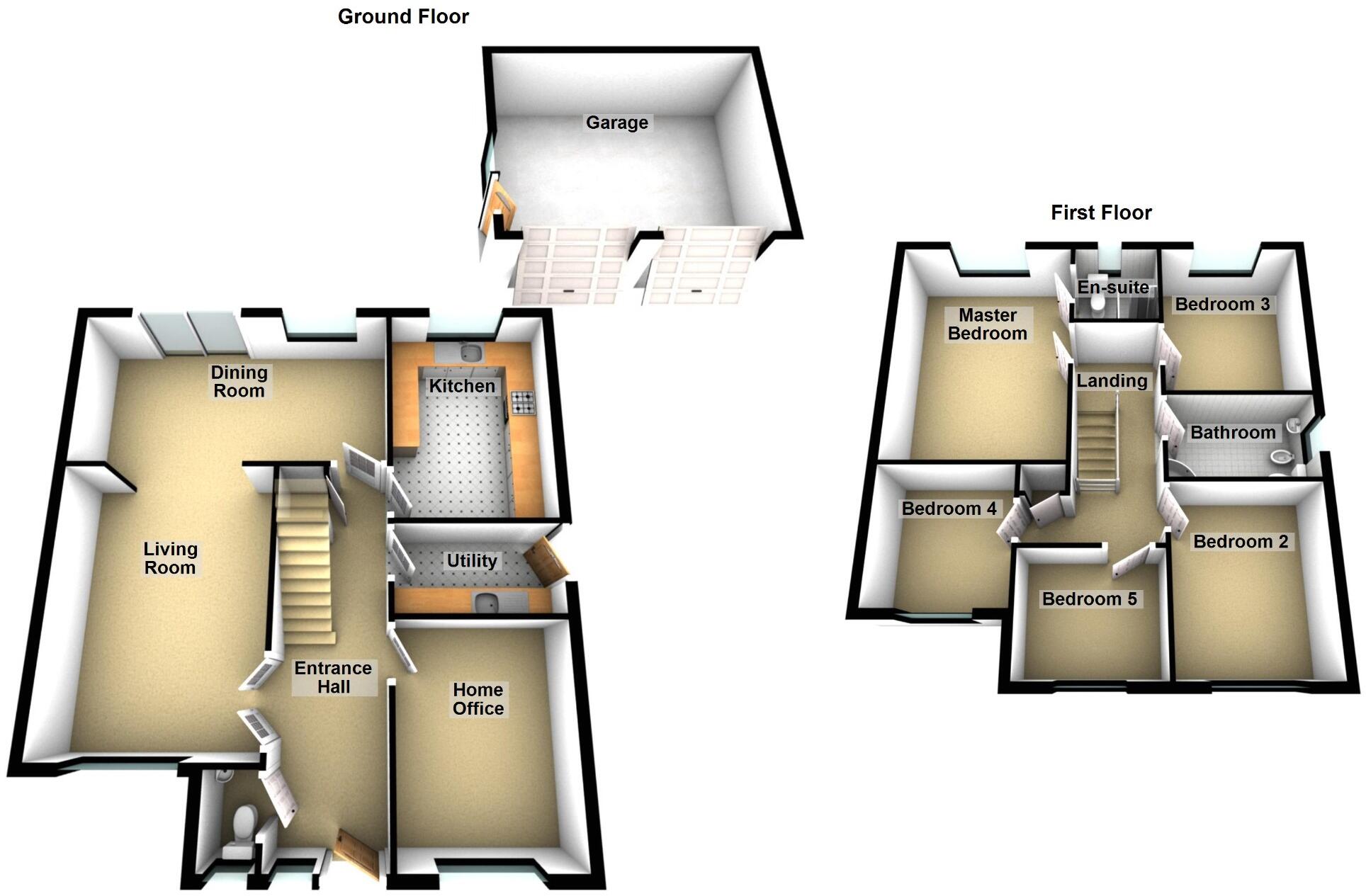 Kings Lea, Adlington, PR7 floorplan