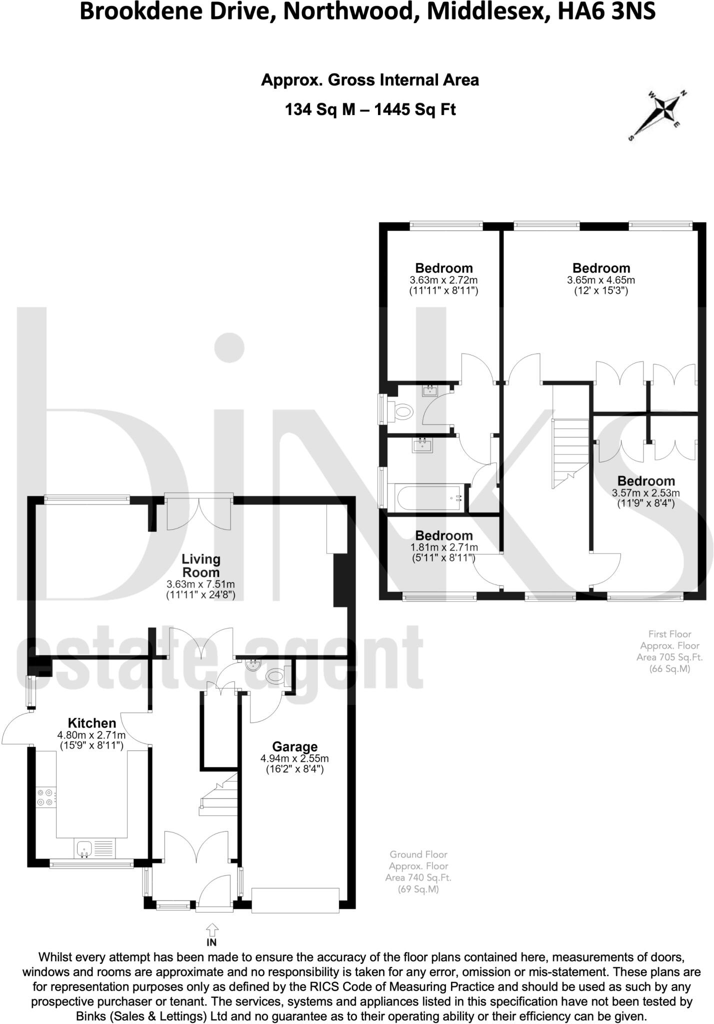 Brookdene Drive, Northwood, Middlesex, HA6 floorplan