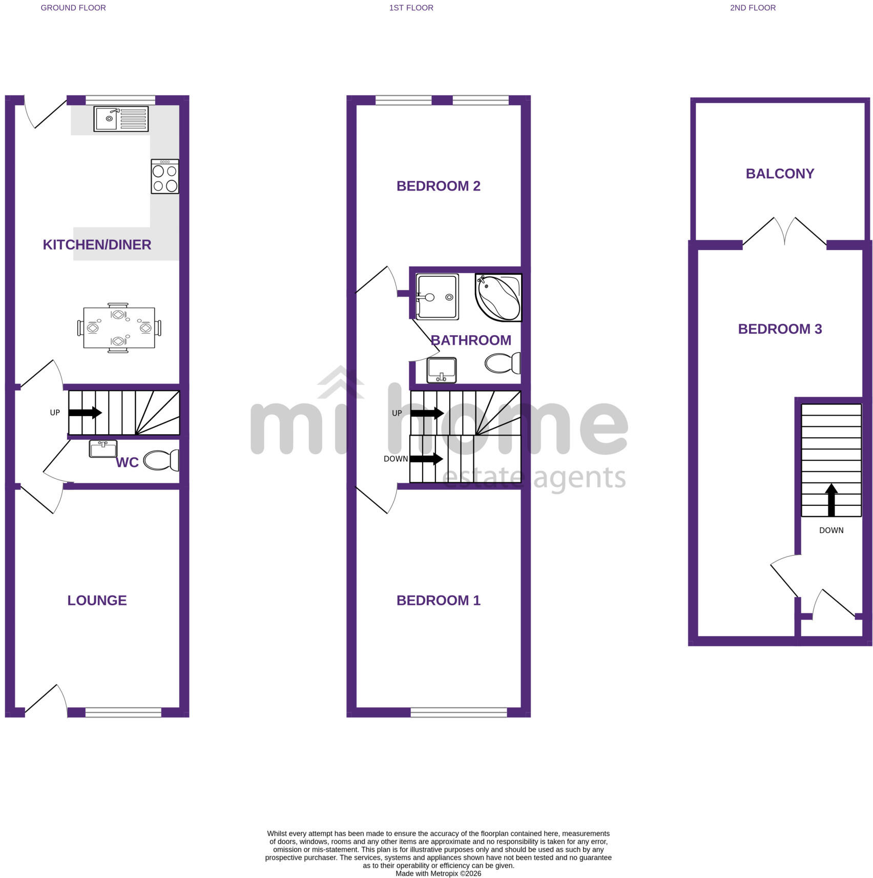 Bunker Street, Freckleton, Preston, Lancashire, PR4 floorplan