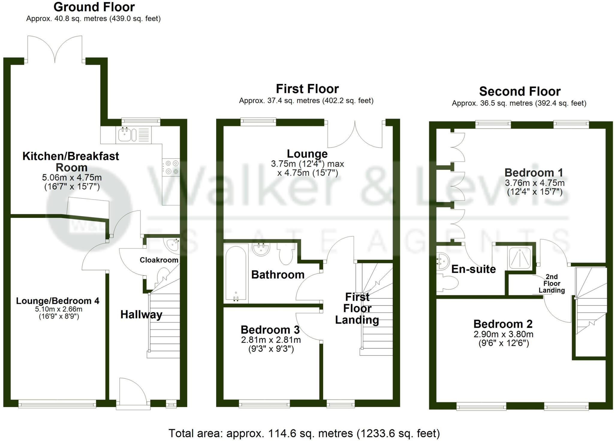 Cadwal Court, Llantwit Fardre, Pontypridd floorplan