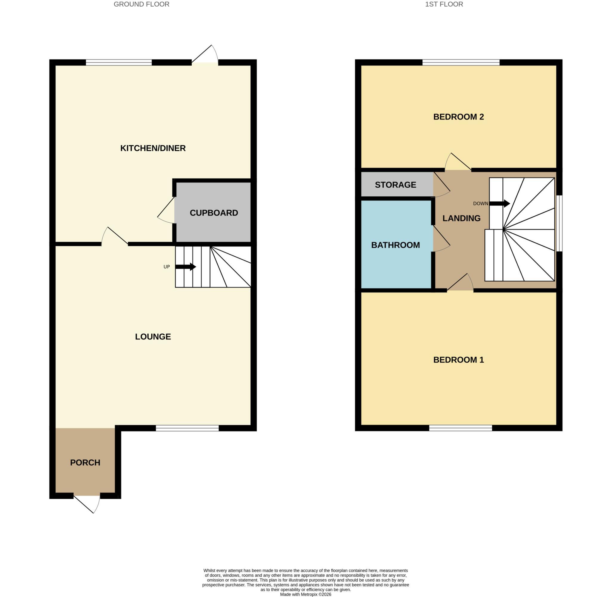 Pascal Way, Letchworth Garden City, SG6 1DL floorplan