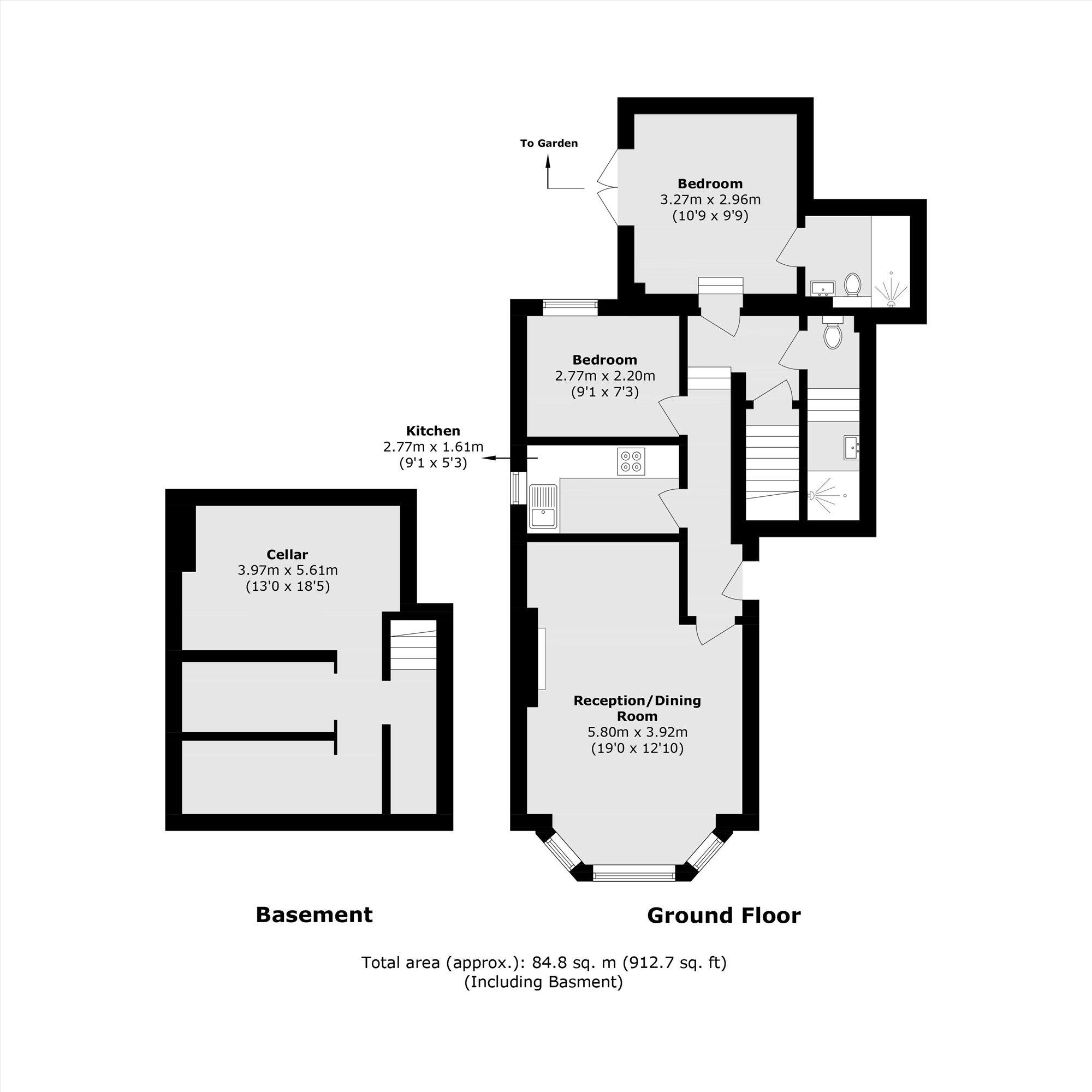 Longley Road, Tooting floorplan