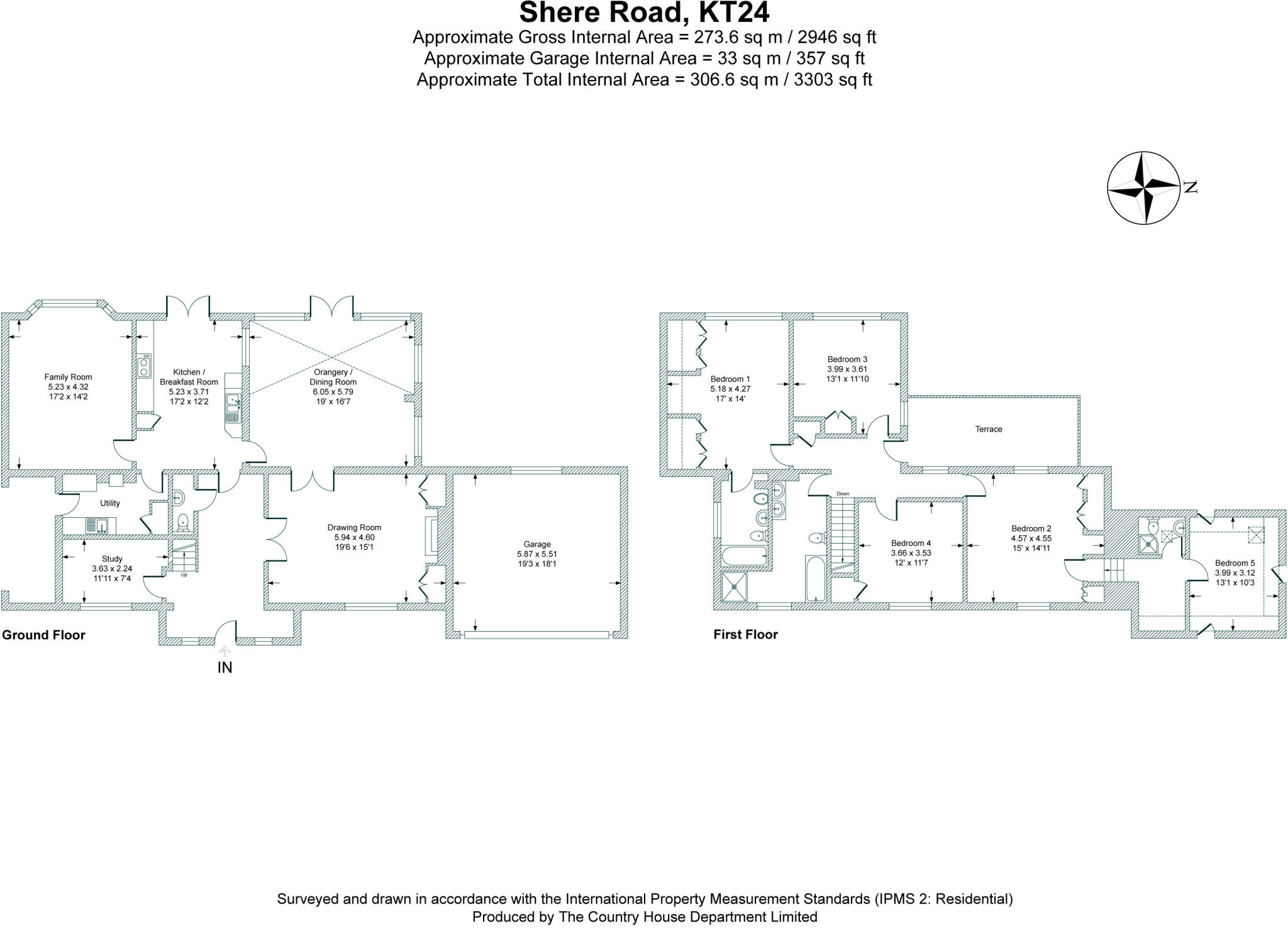 Shere Road, West Horsley, Leatherhead, KT24 floorplan