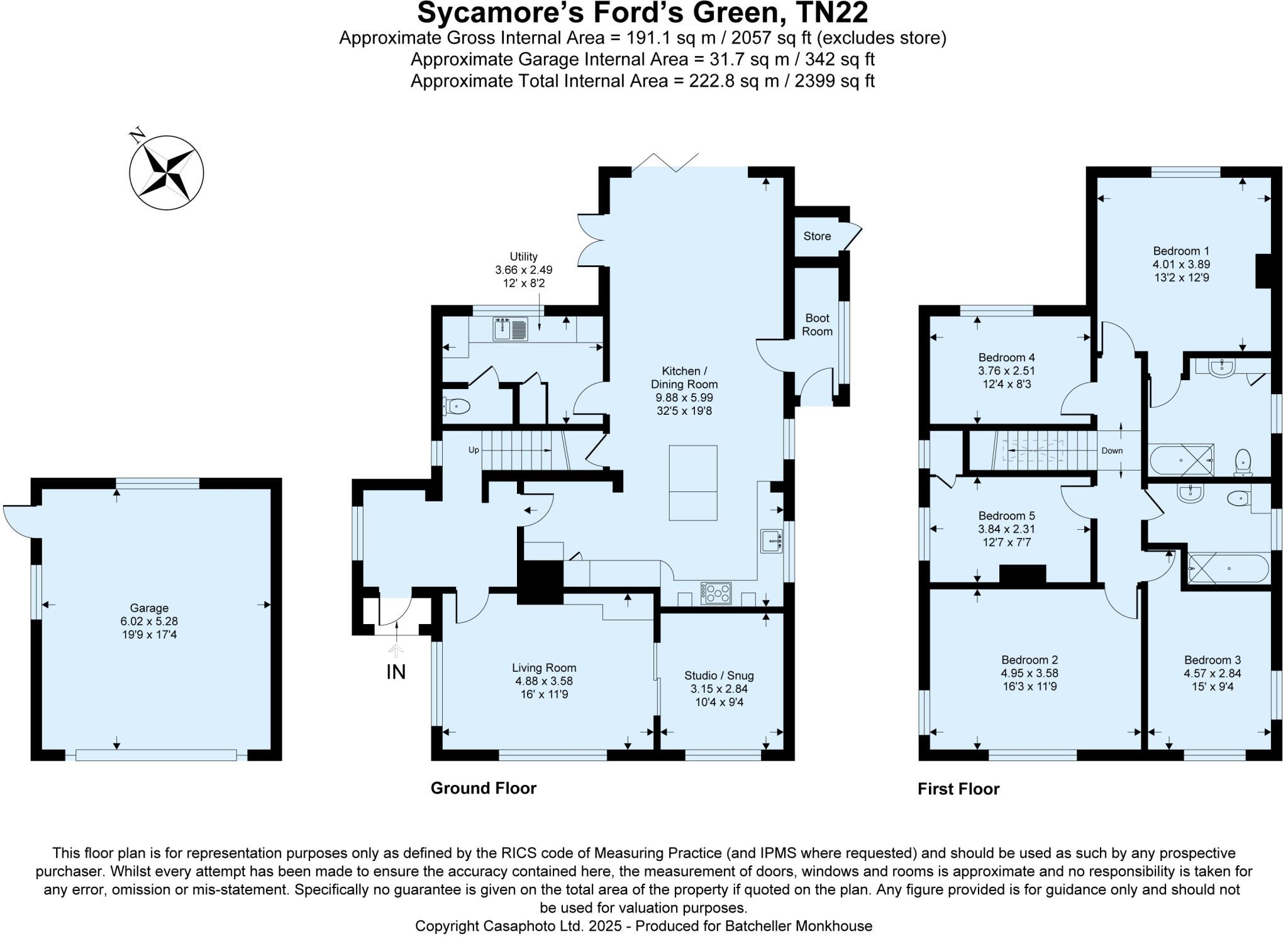 Fords Green, Nutley floorplan