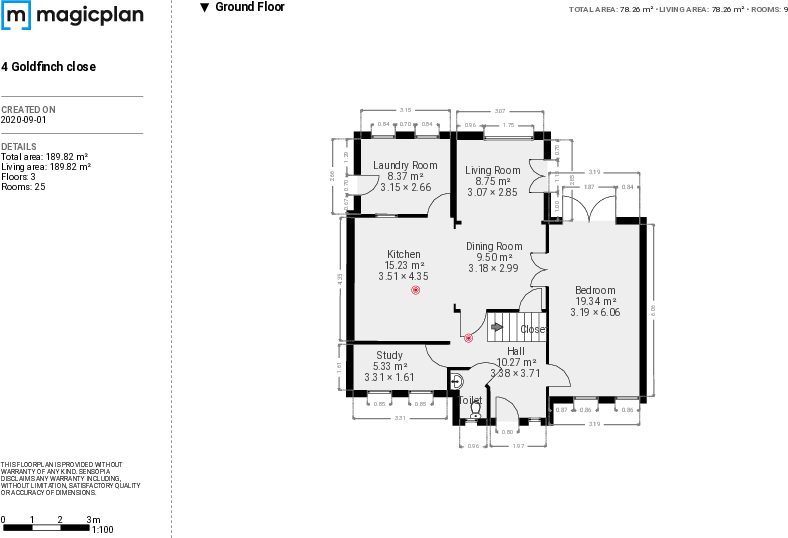 Goldfinch Close, Loughborough floorplan