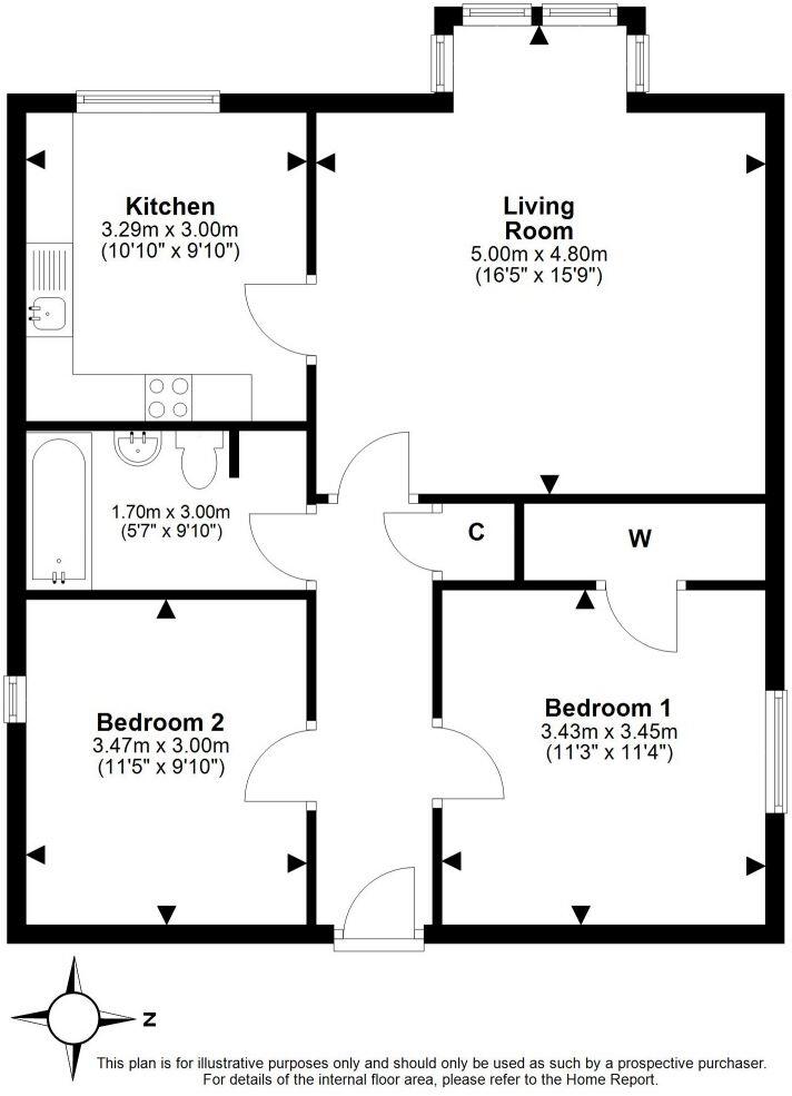 8K Fair-a -Far, Edinburgh, EH4 6QE floorplan