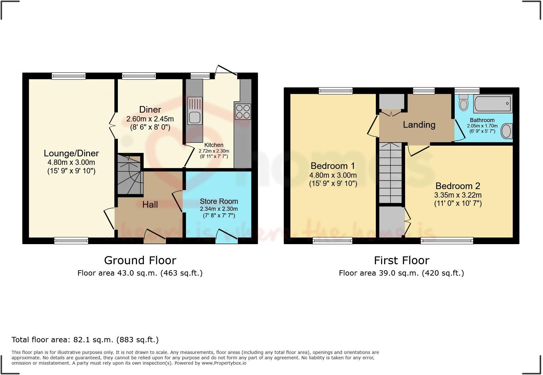 Mitre Road, Cheslyn Hay floorplan