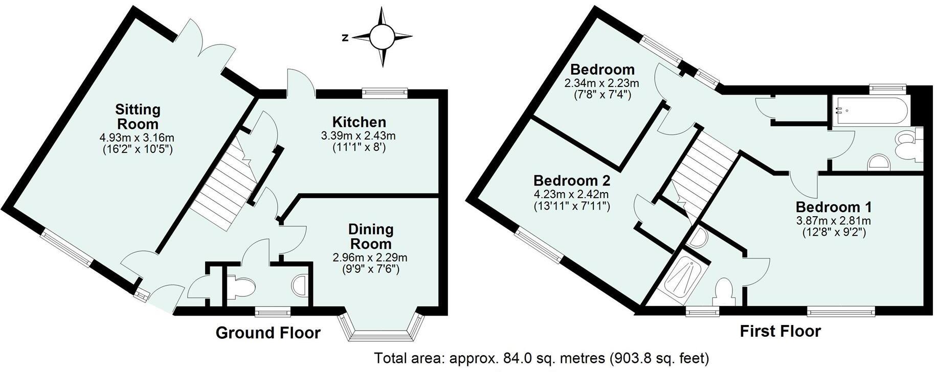 Swallow Way, Cullompton, Devon floorplan