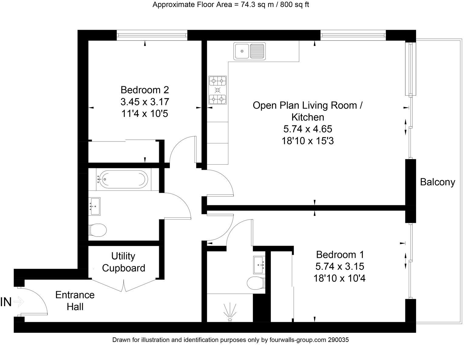 Southmead House, Kingman Way, Newbury RG14 7FY floorplan