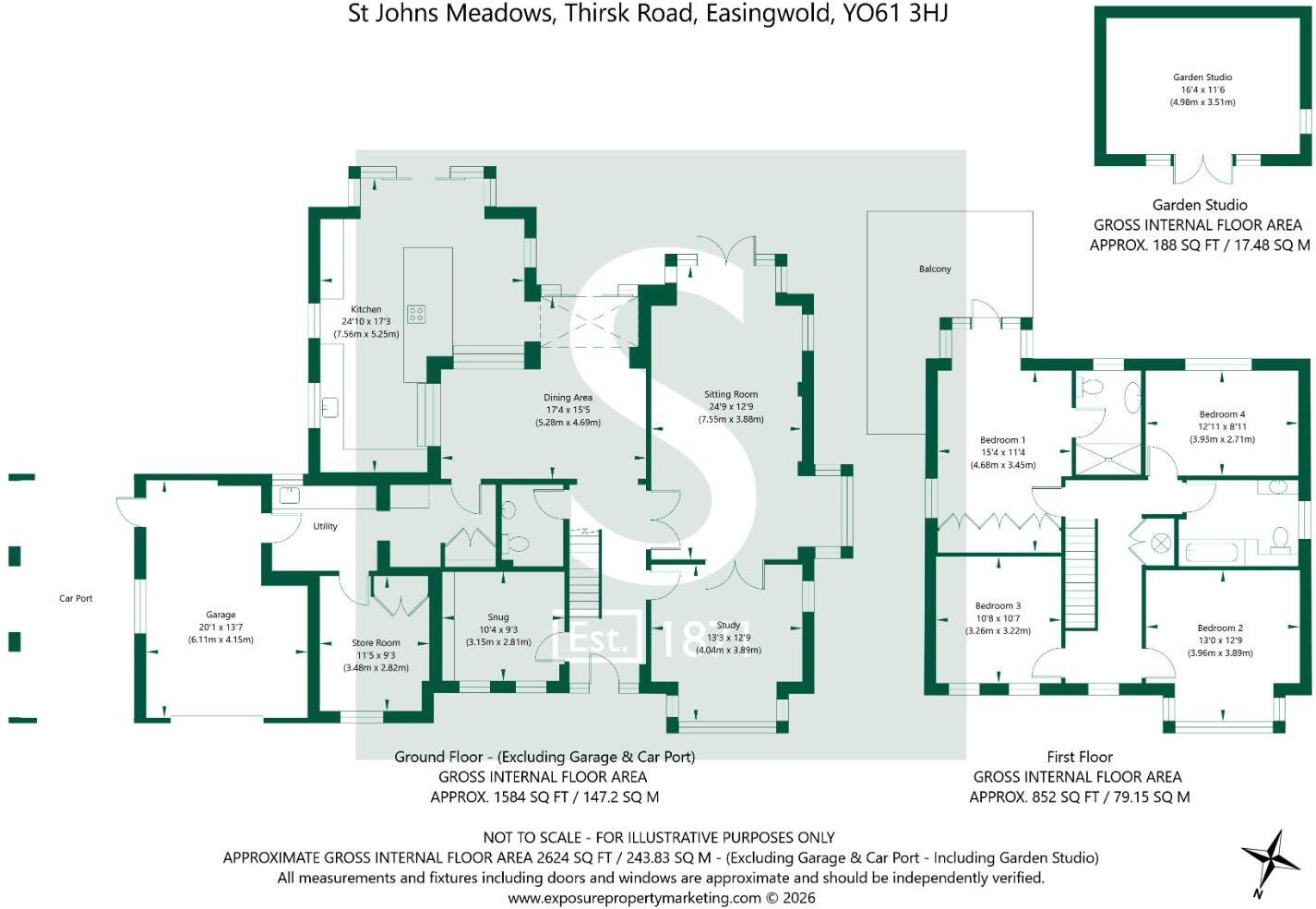 Thirsk Road, Easingwold floorplan