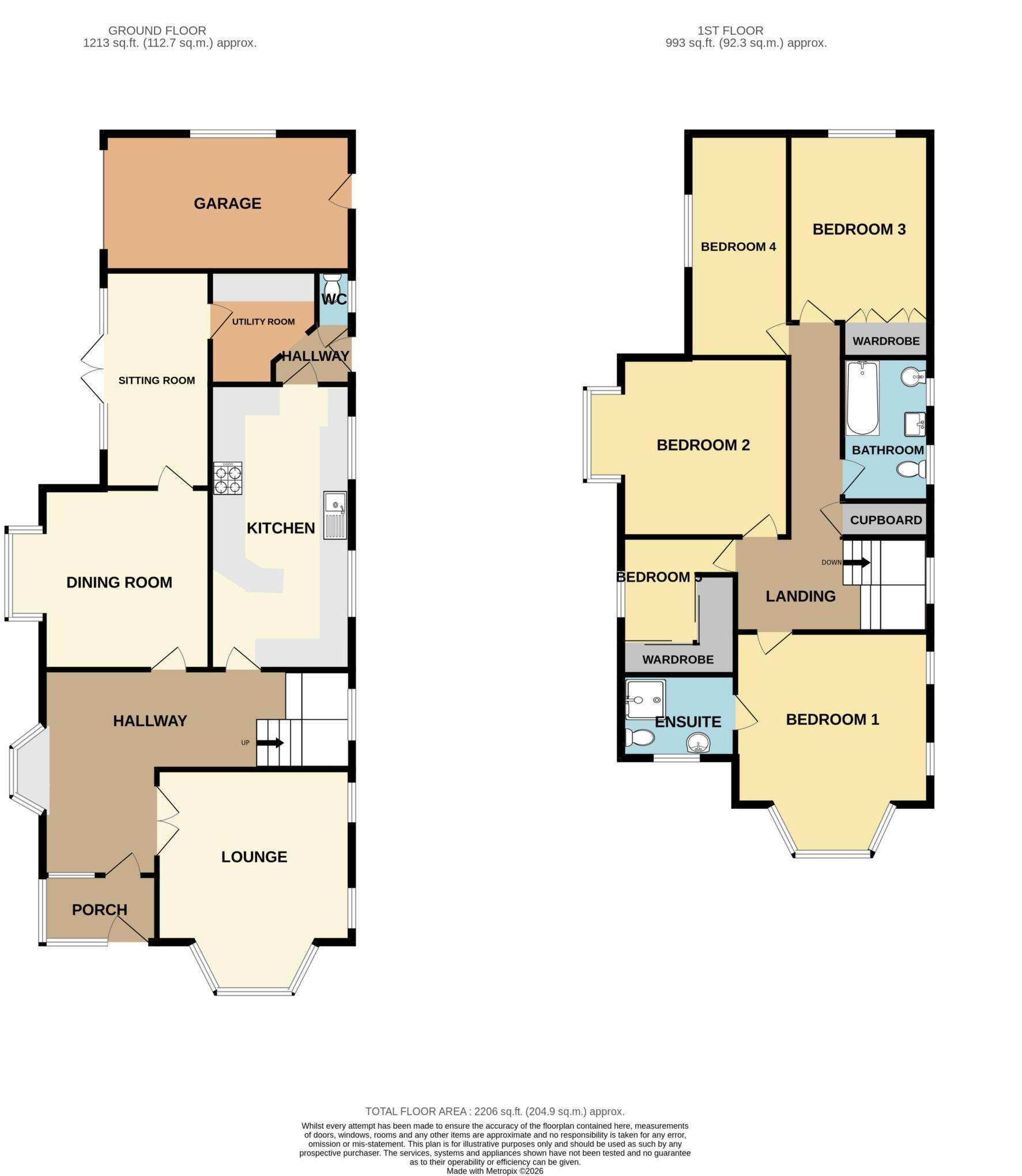 Thornton Road, Higher Bebington floorplan