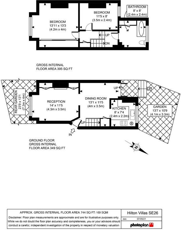 Champion Crescent, Sydenham floorplan