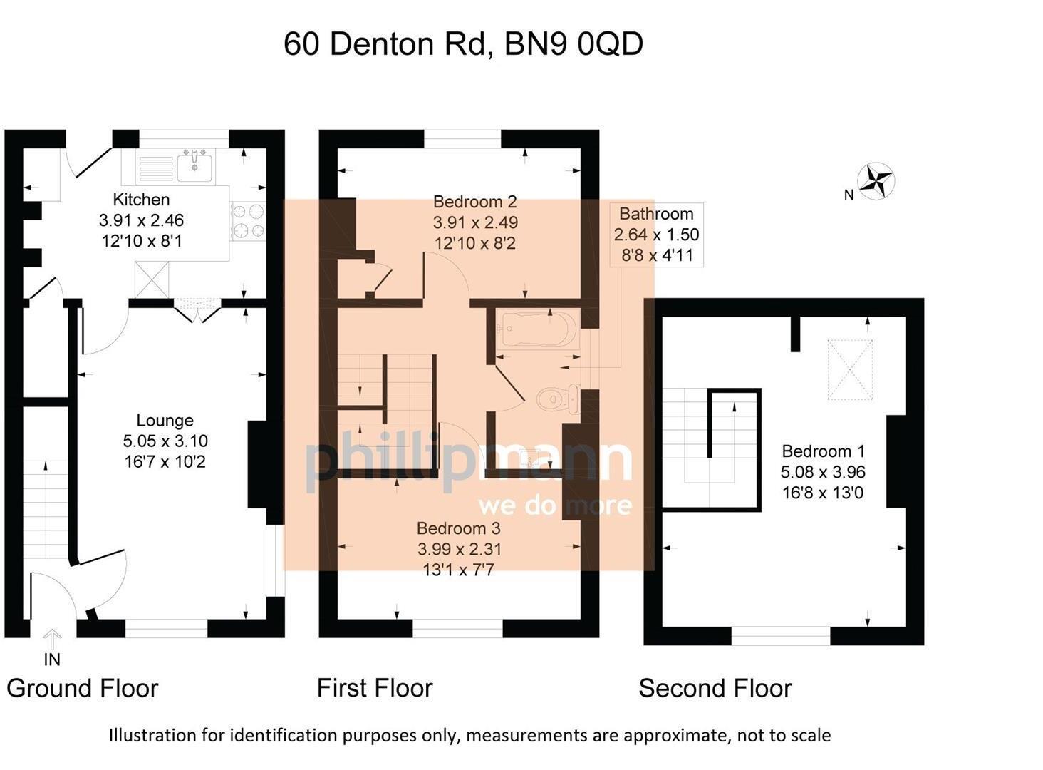 Denton Road, Newhaven floorplan