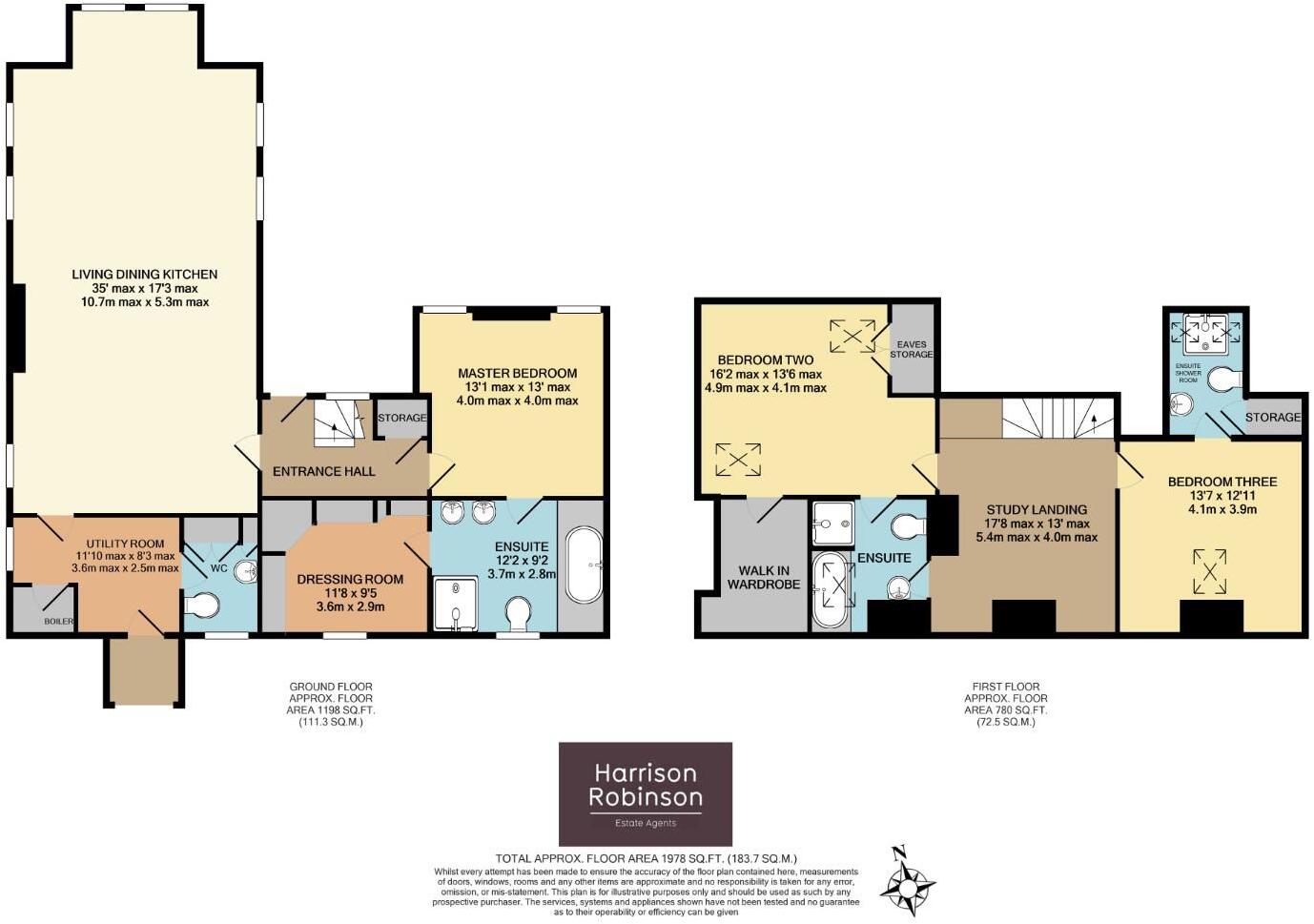 Linton House, Norwood Avenue, Menston floorplan