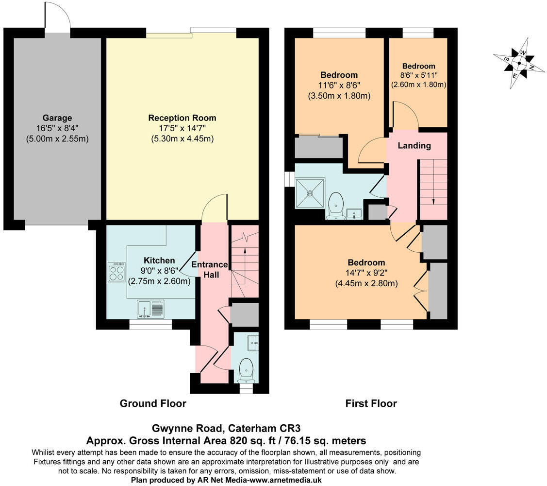 Gwynne Road, Caterham floorplan