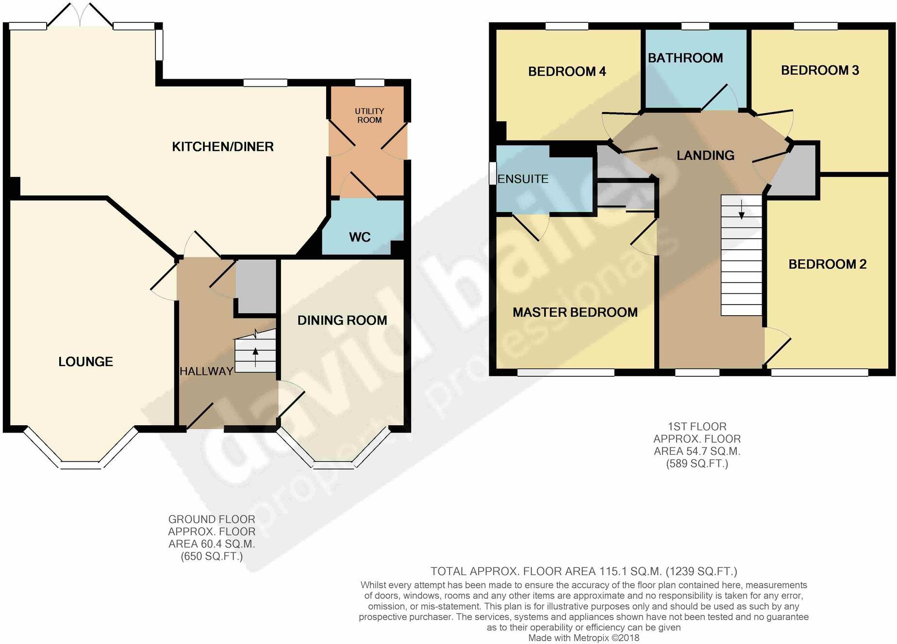 Murray Park, Stanley, DH9 floorplan
