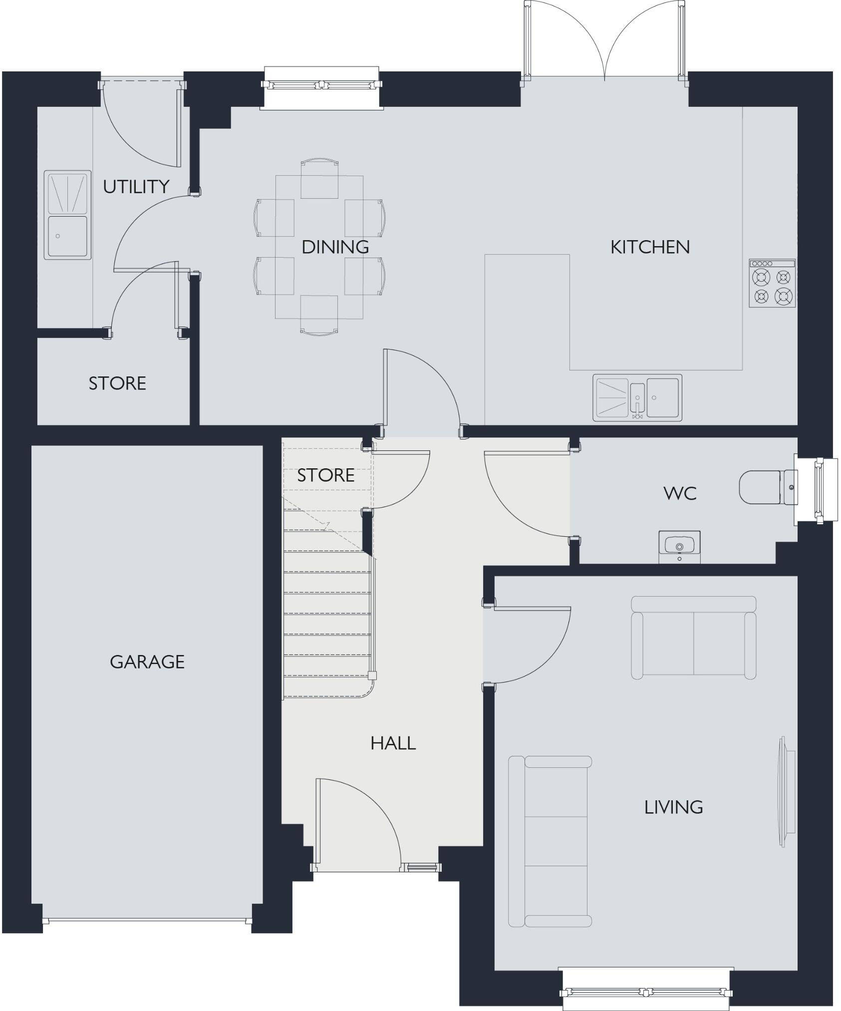 Bordland Drive
larkhall
ML9 2TL floorplan
