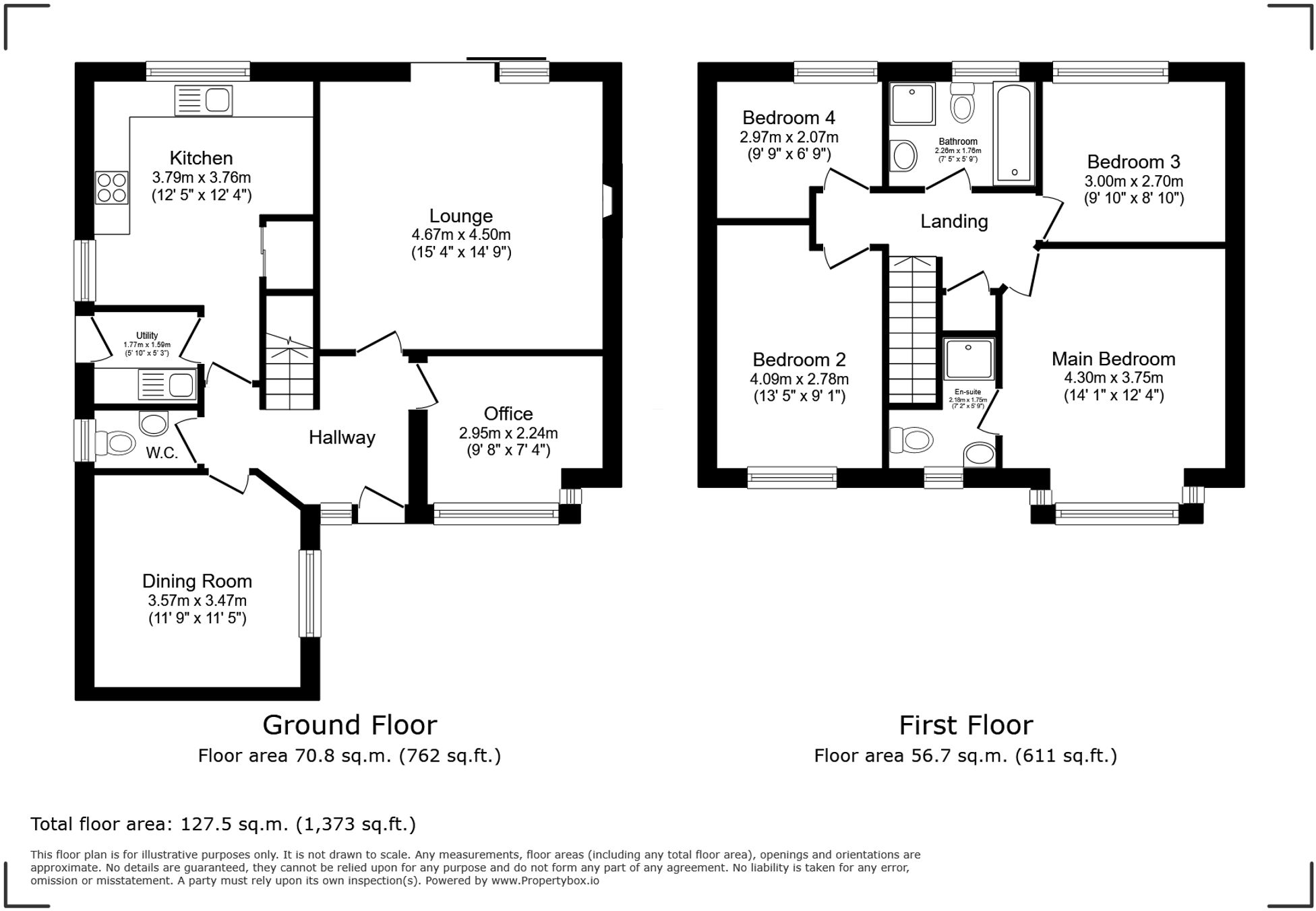Ffordd Parc Castell, Bodelwyddan, LL18 floorplan