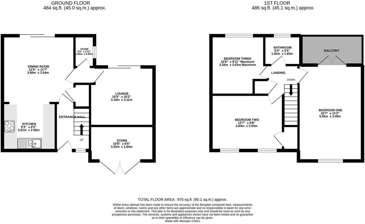 The Cobbles, Northwich floorplan