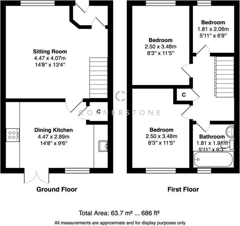 Wharfedale Avenue, Meanwood, Leeds, West Yorkshire floorplan