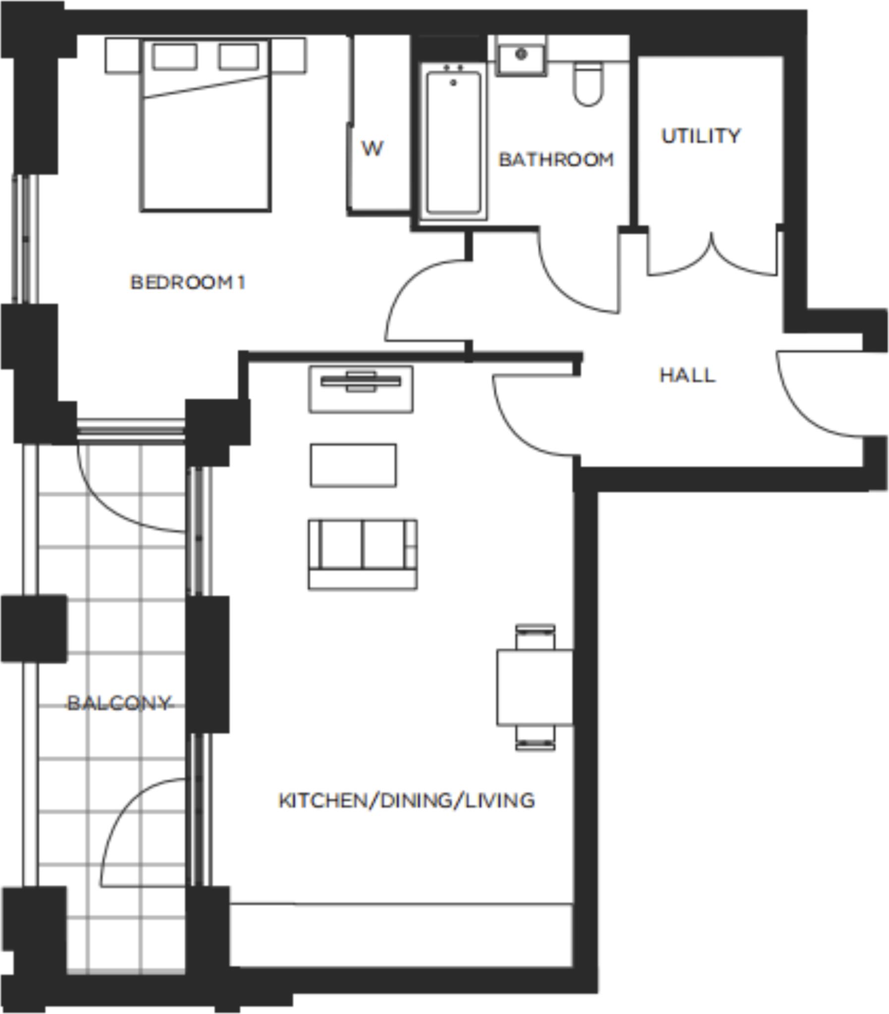 Watsonia Court, Westray Drive NW9 floorplan