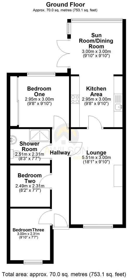 Richmond Crescent, Mossley, Ashton-Under-Lyne floorplan