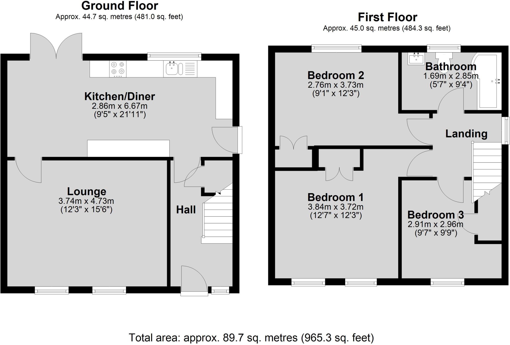 The Close, Fiskerton, Lincoln floorplan