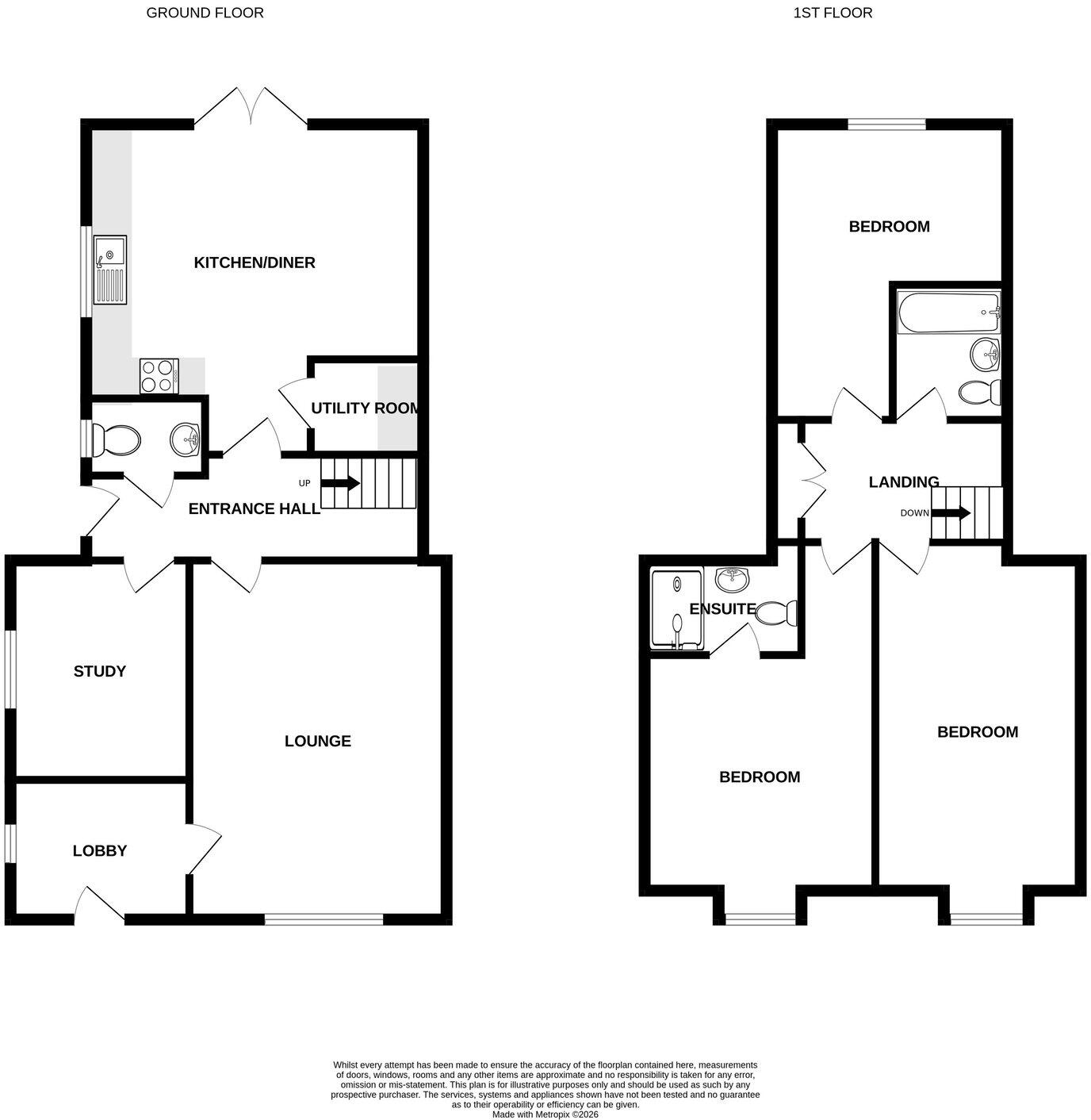 New House, Harwich Road, Little Oakley, Harwich CO12 5JG floorplan