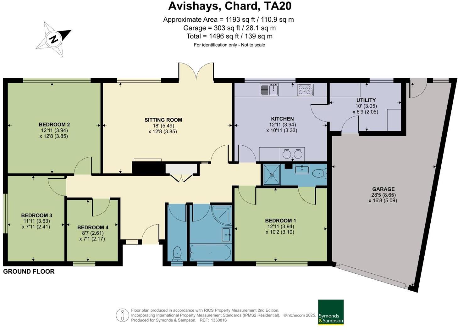 Avishays, Chard floorplan