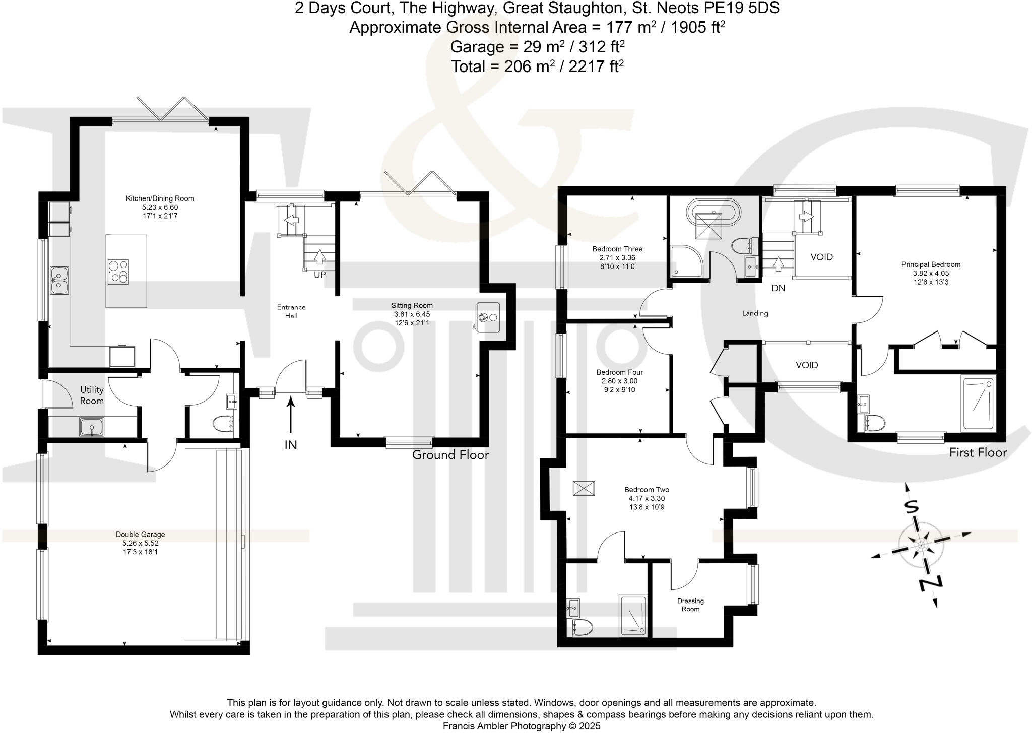The Highway, Great Staughton, St. Neots, Cambridgeshire, PE19 floorplan