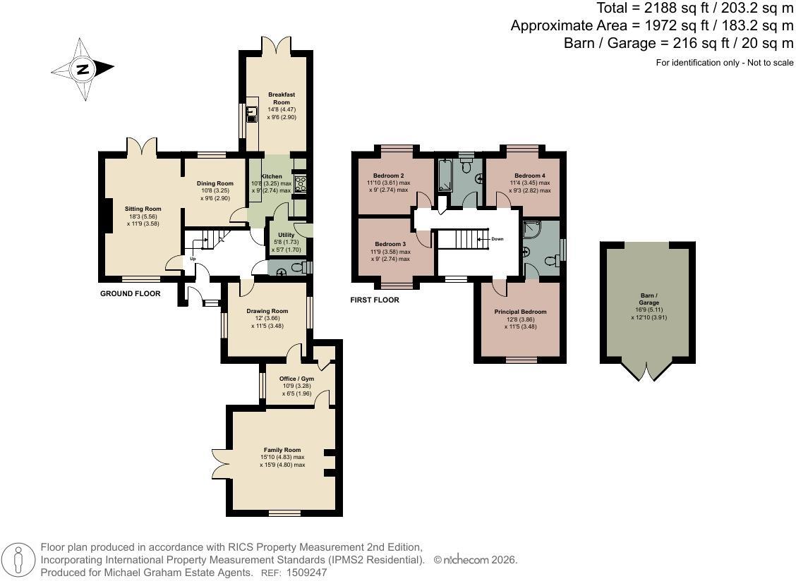 Verney Junction, Buckingham, Buckinghamshire, MK18 floorplan