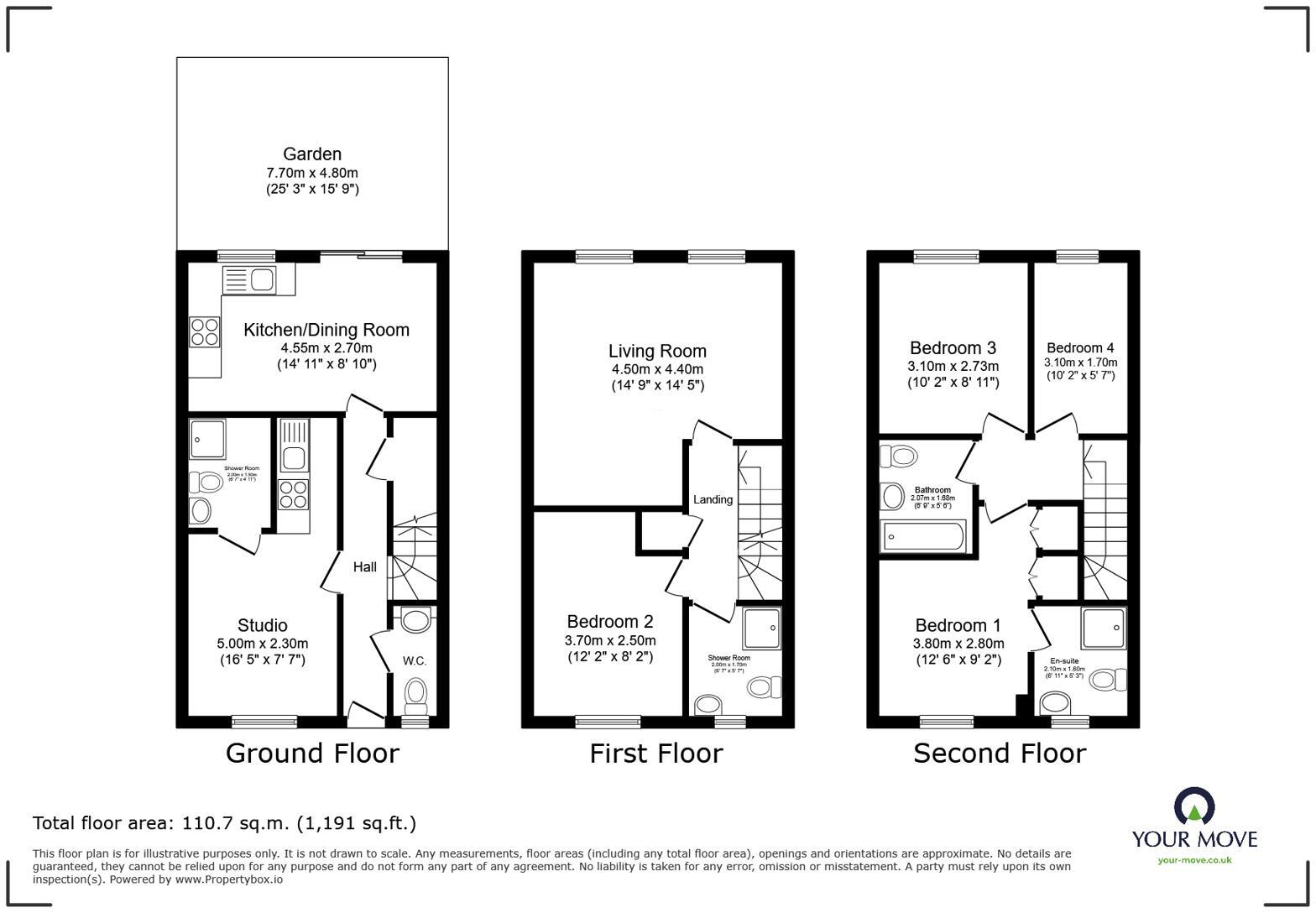 Cold Blow Lane, London, SE14 floorplan