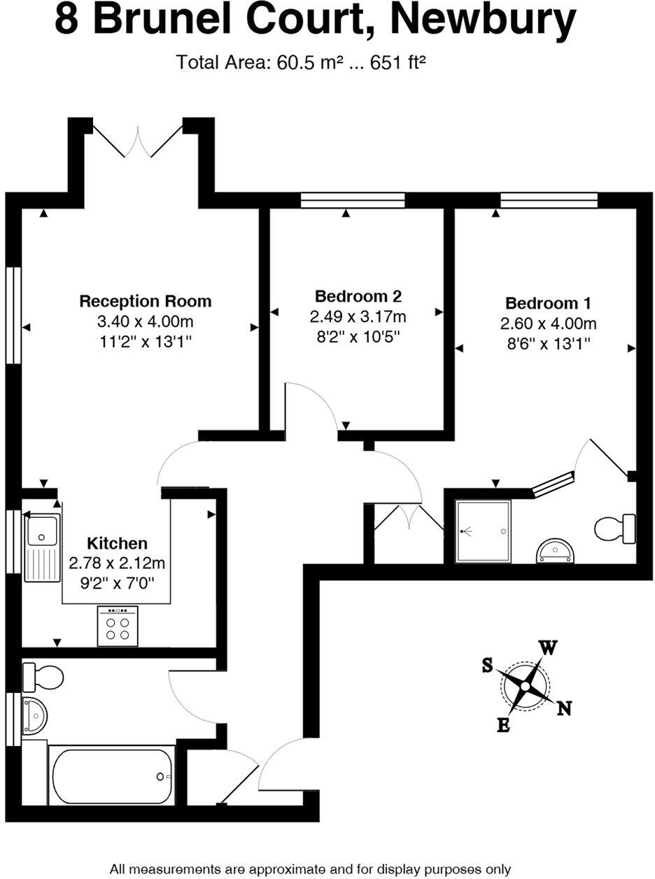 Old College Road, Newbury, Berkshire, RG14 floorplan