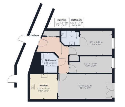Gladstone Mews, Warrington floorplan