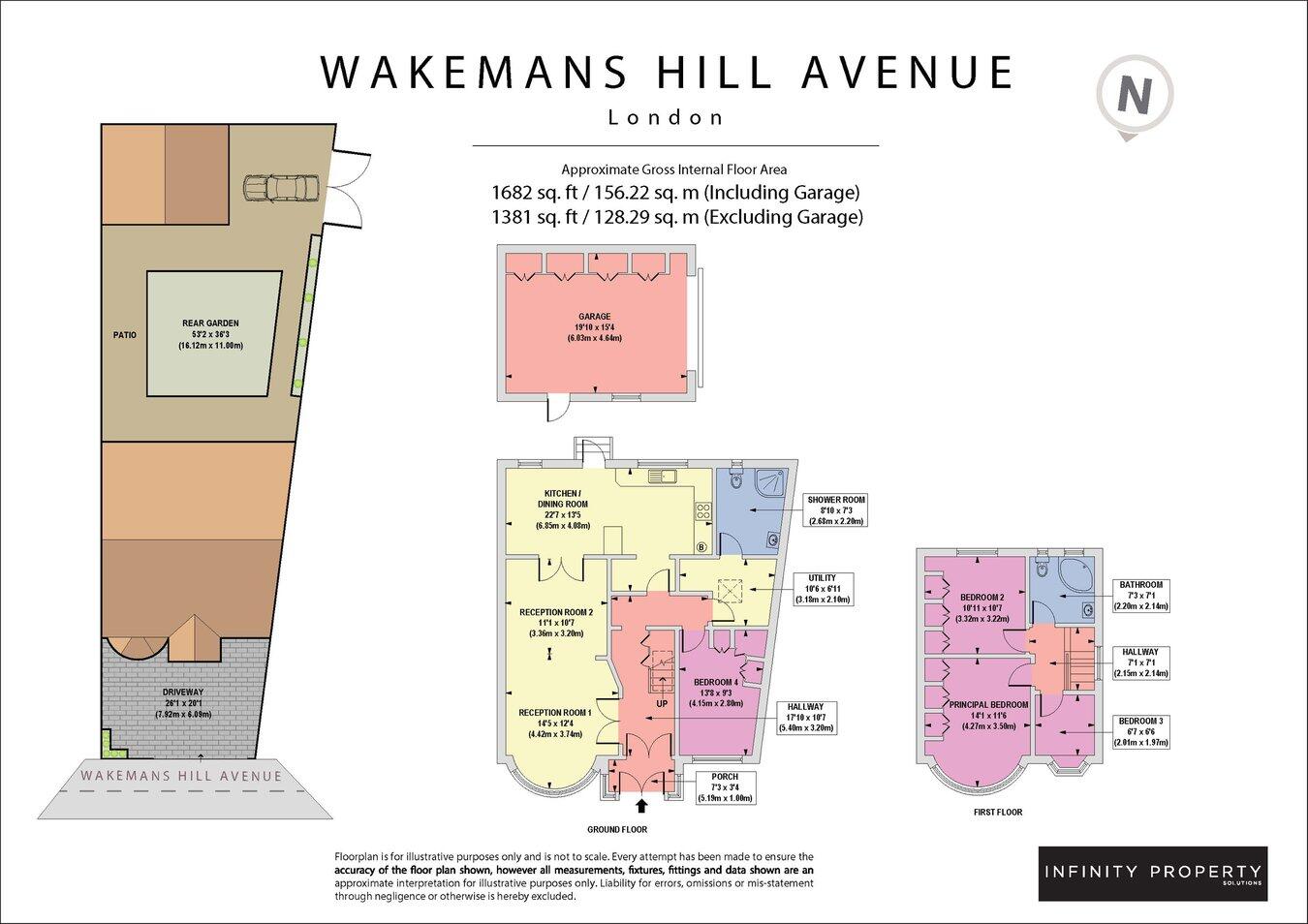 Wakemans Hill Avenue, London, NW9 floorplan