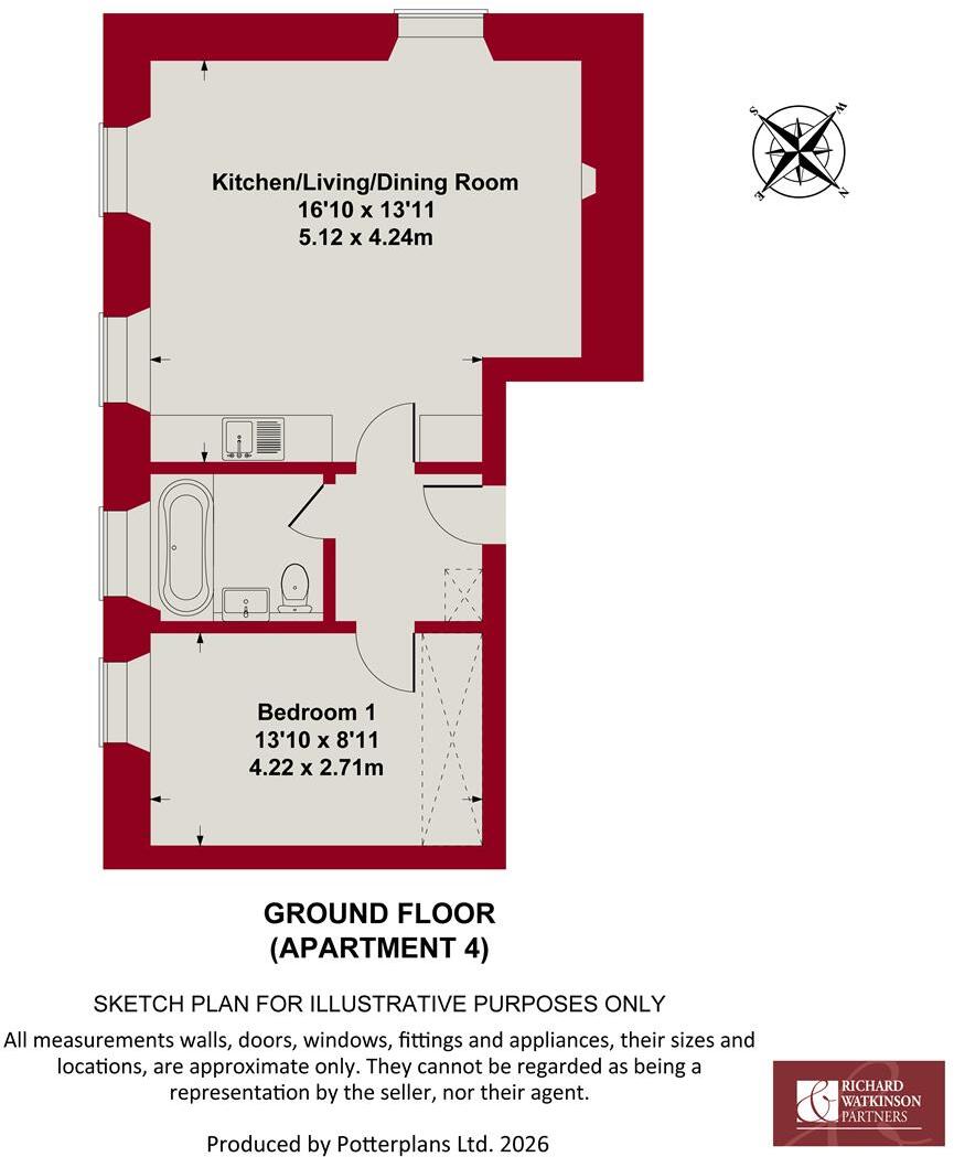 Main Street, Ollerton floorplan