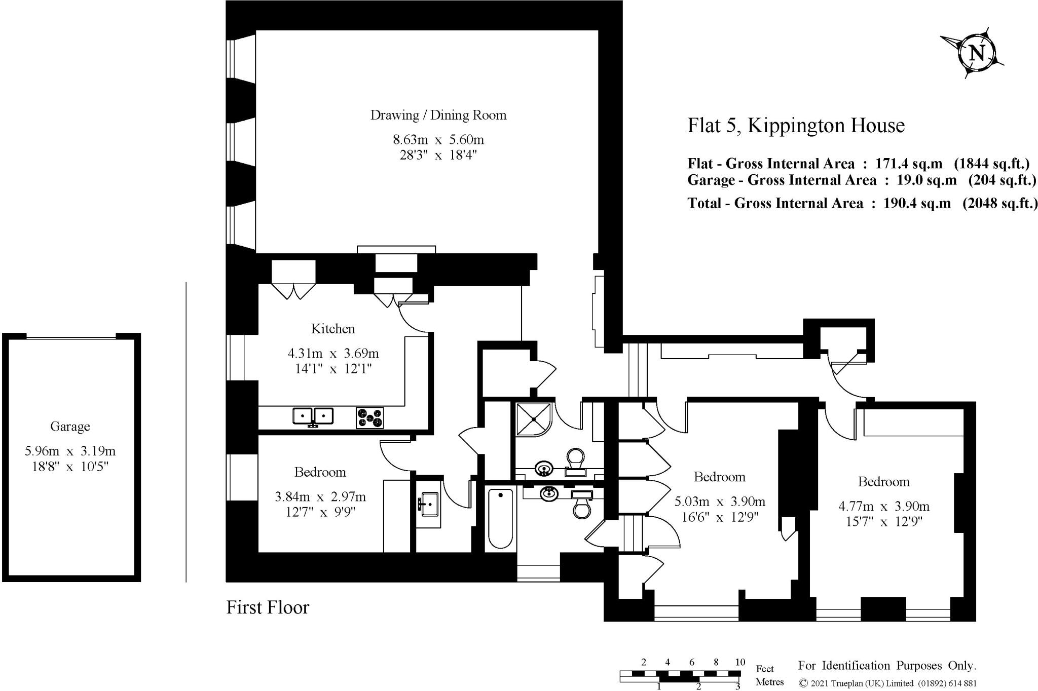 Kippington Road, Sevenoaks, Kent, TN13 floorplan