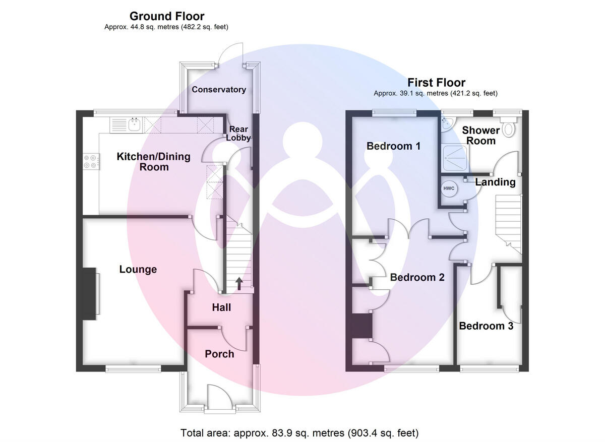 Maes Cynlas, Ty Croes, Anglesey, LL63 floorplan