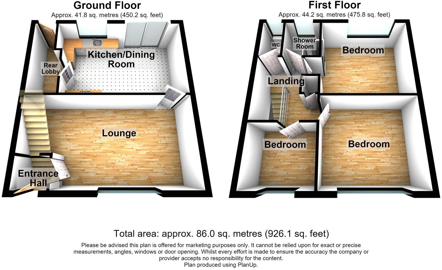 St. Gregorys Crescent, Gravesend, Kent, DA12 floorplan