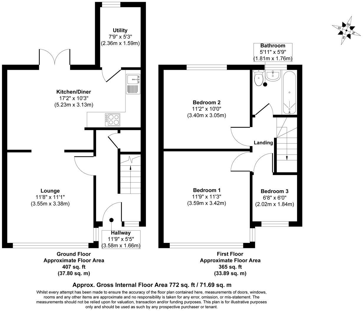 Lyddesdale Avenue, Thornton-Cleveleys floorplan