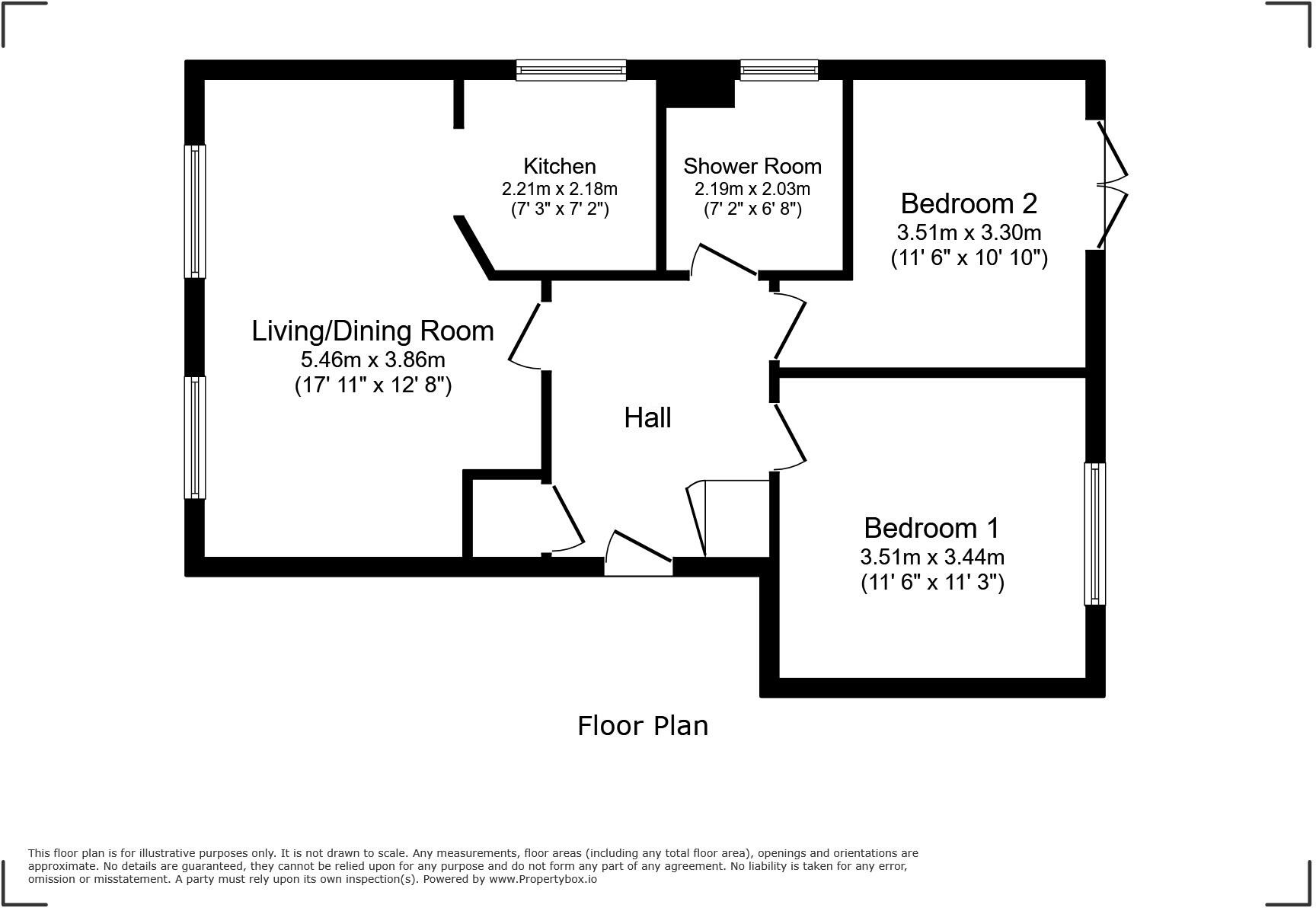 Nutfield Court, Southampton, Hampshire floorplan