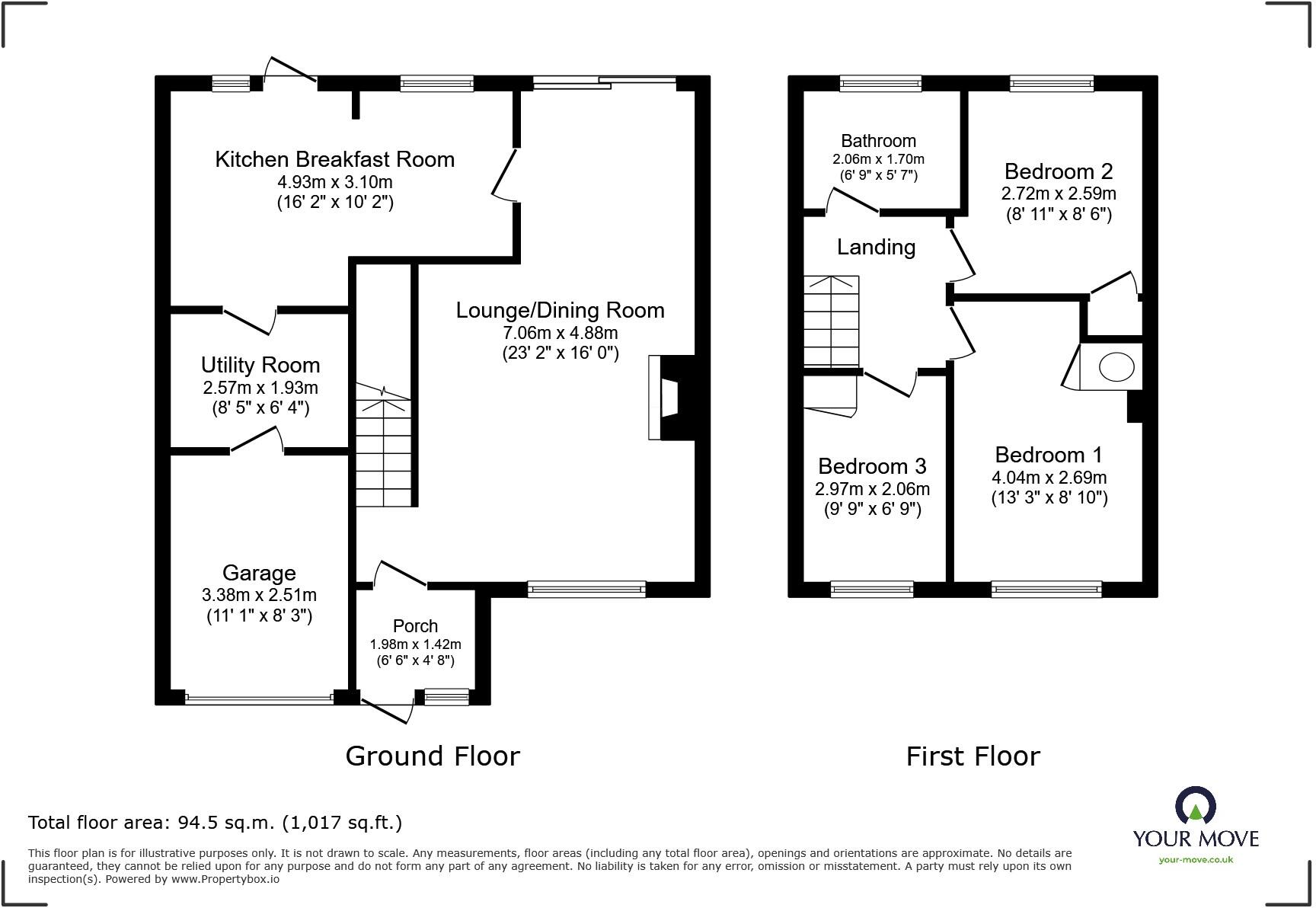 Highwood Close, Higham, Rochester, Kent, ME3 floorplan