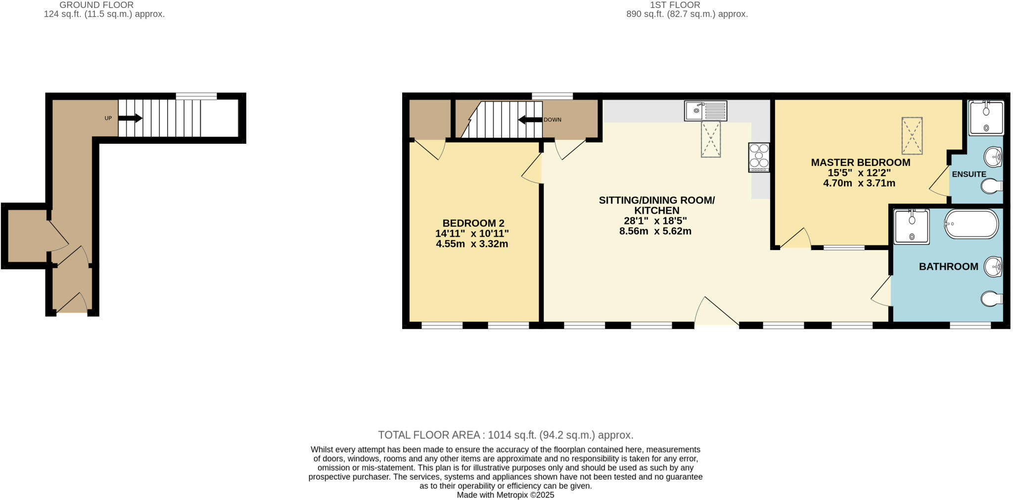 Highford Farm, Higher Clovelly, Bideford, EX39 floorplan