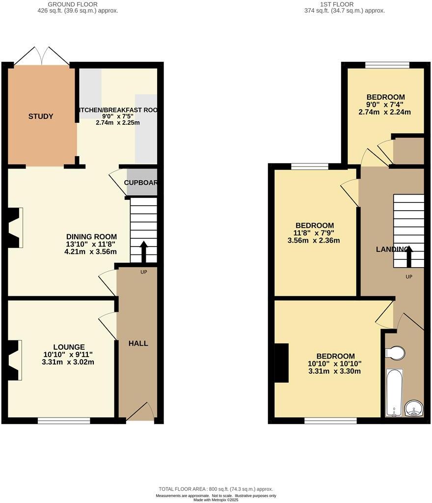 32, Queen Street, Cirencester floorplan